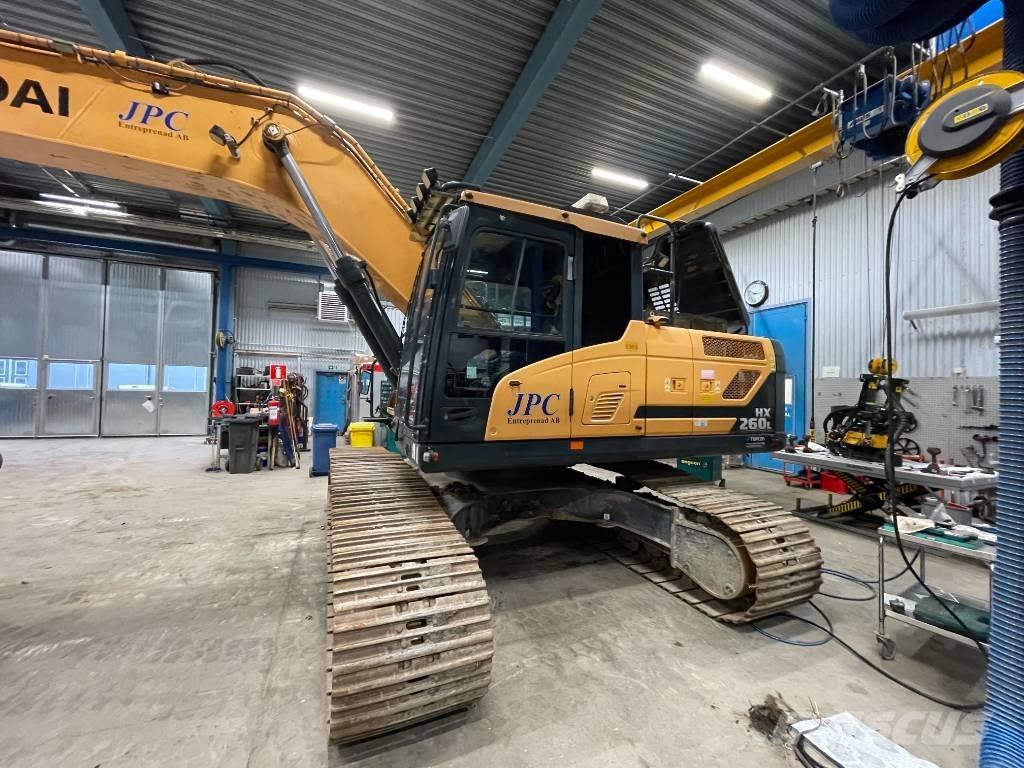 Hyundai HX 260 L Lánctalpas kotrók