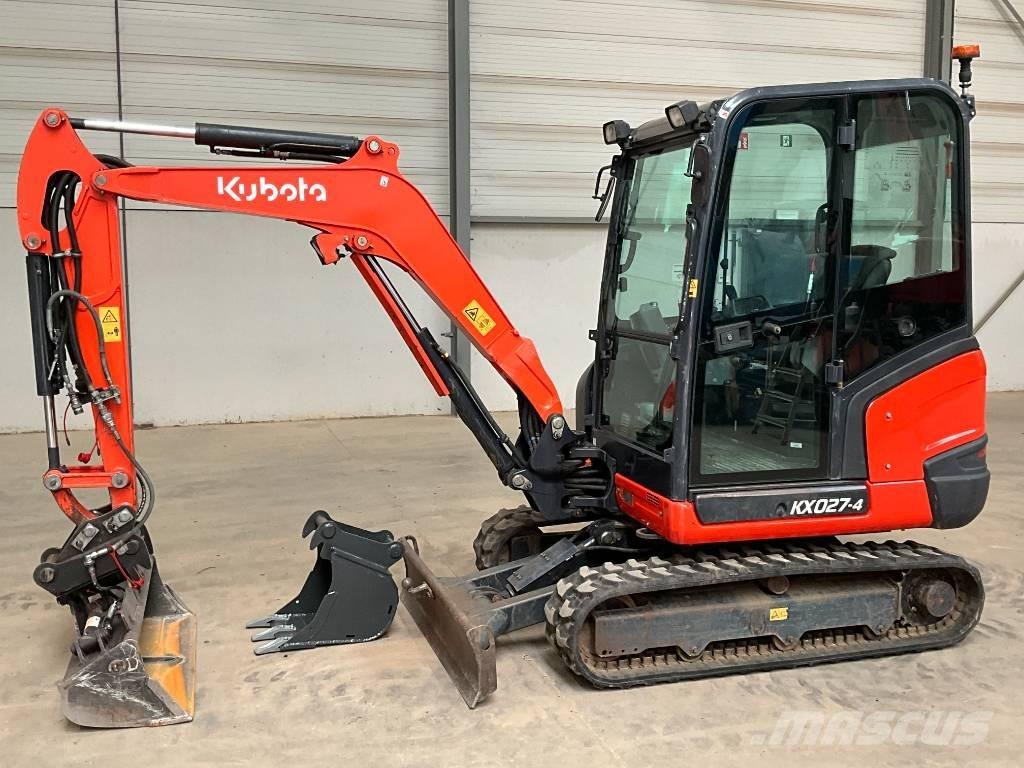 Kubota KX 027-4 HI Mini kotrók < 7t