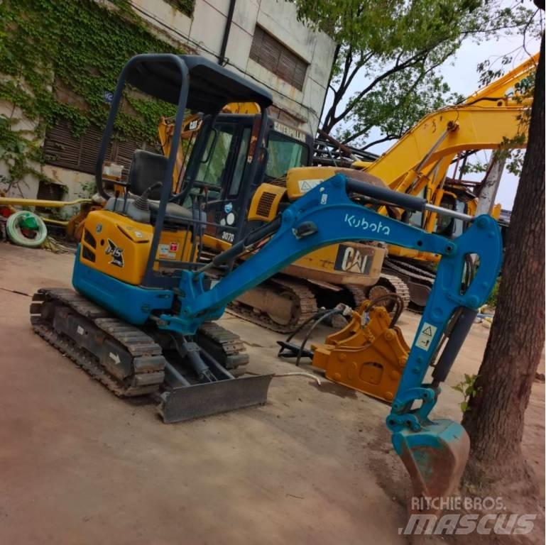 Kubota U 15 Mini kotrók < 7t
