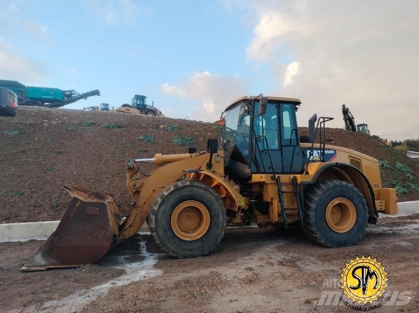 CAT 950 H Gumikerekes homlokrakodók