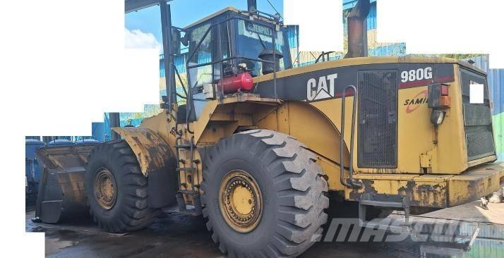 CAT 980 G Gumikerekes homlokrakodók