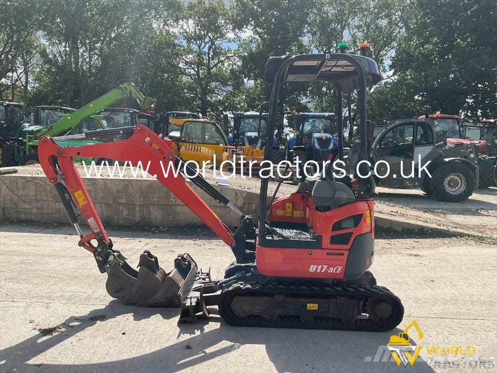 Kubota U 17-3 Mini kotrók < 7t