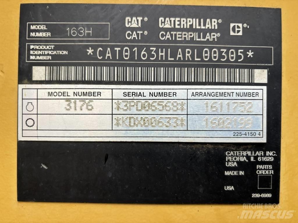 CAT 163H Gréderek