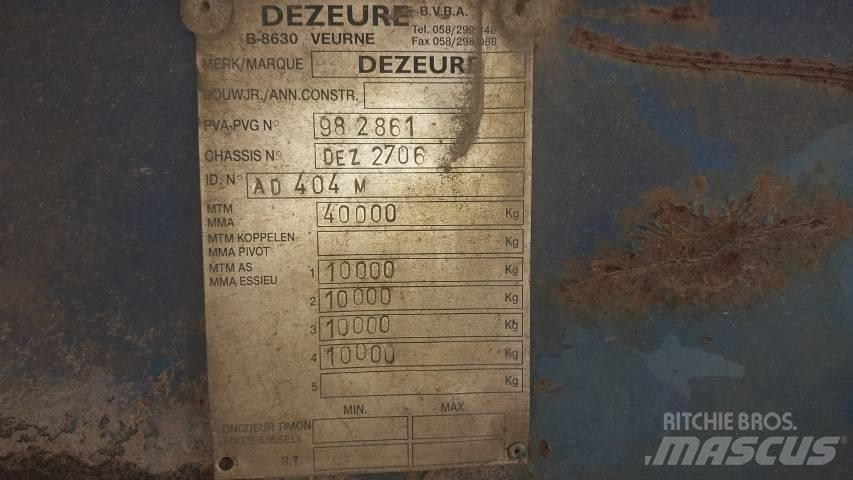 Dezeure AD404M Mélybölcsős