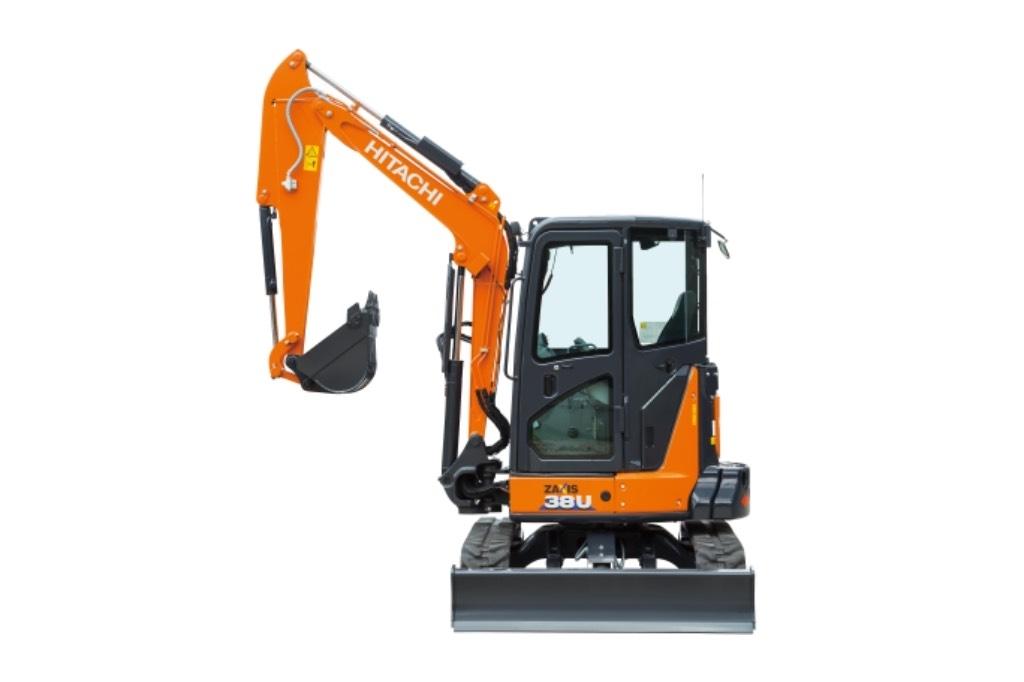 Hitachi ZX38U-6 Mini kotrók < 7t
