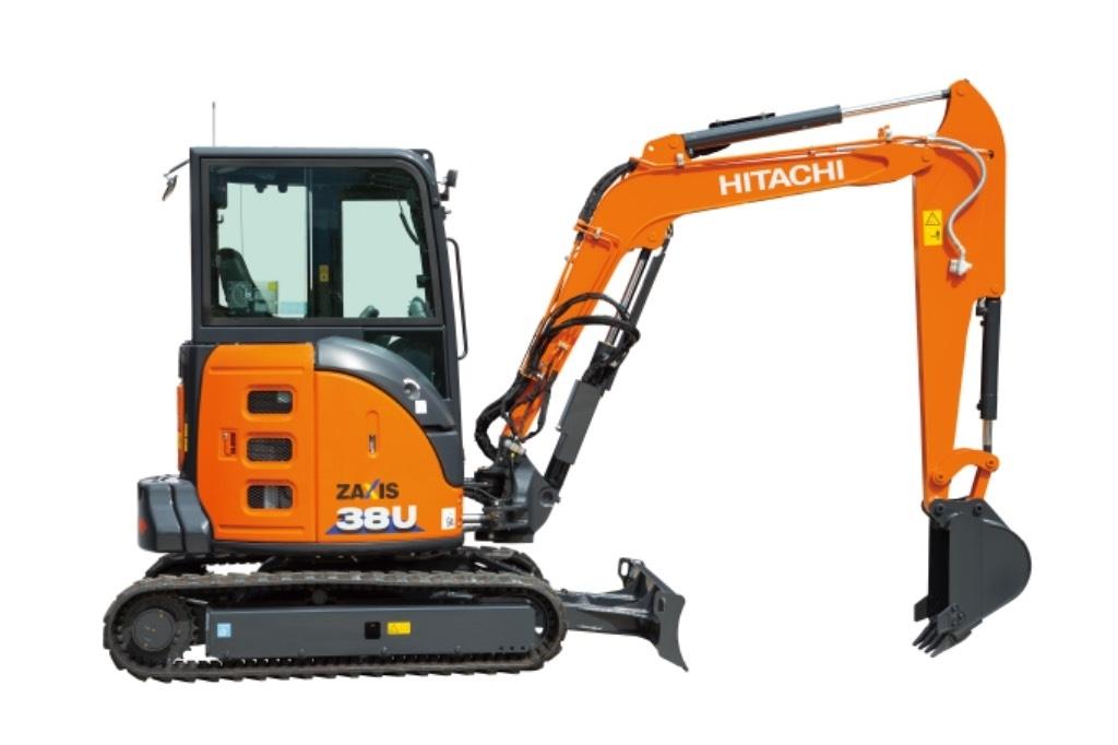 Hitachi ZX38U-6 Mini kotrók < 7t