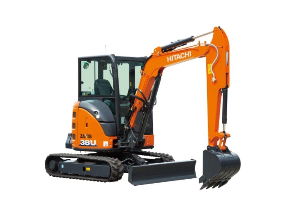 Hitachi ZX38U-6 Mini kotrók < 7t