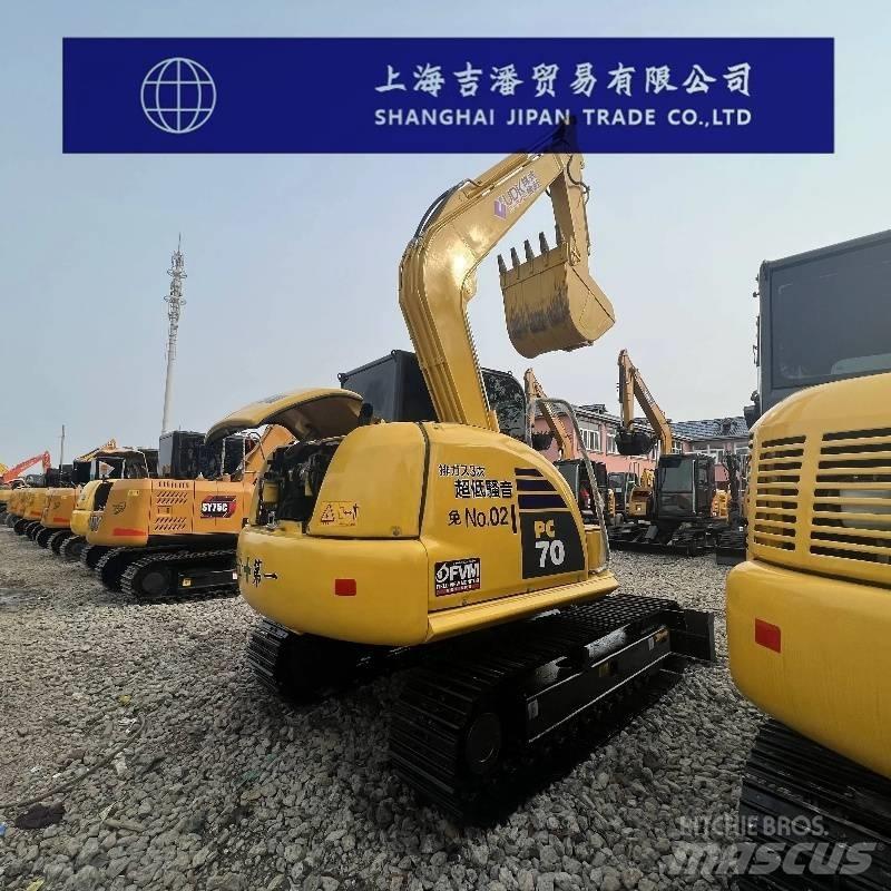 Komatsu PC 70 Mini kotrók < 7t
