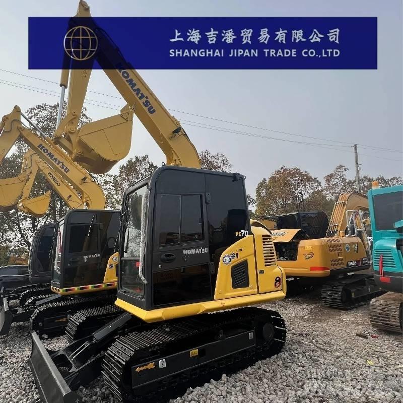 Komatsu PC 70 Mini kotrók < 7t