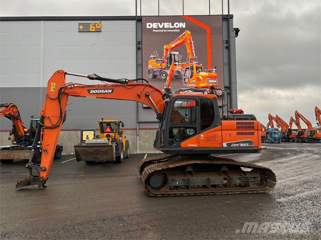 Doosan DX160LC-5 Lánctalpas kotrók
