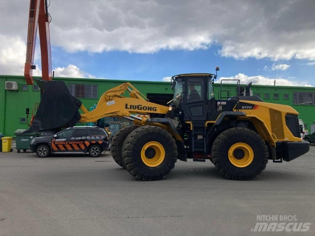 LiuGong 877H demo Gumikerekes homlokrakodók