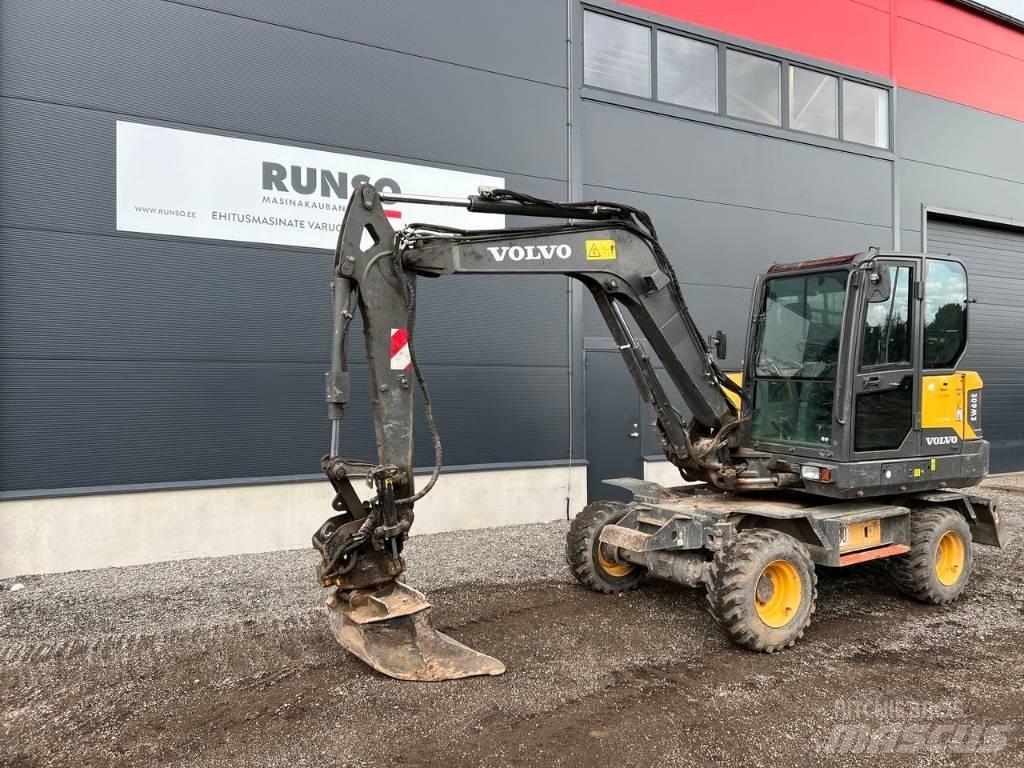 Volvo EW 60 E Gumikerekes kotrók