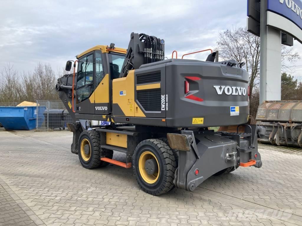 Volvo EW 200 E MH Gumikerekes kotrók