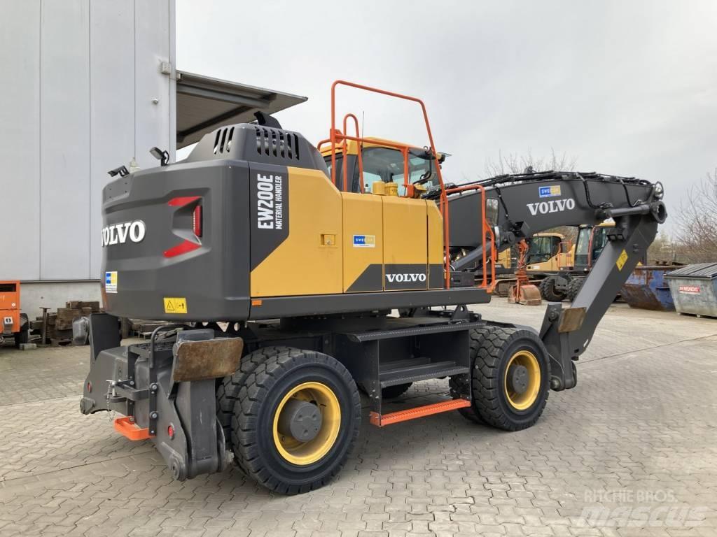 Volvo EW 200 E MH Gumikerekes kotrók