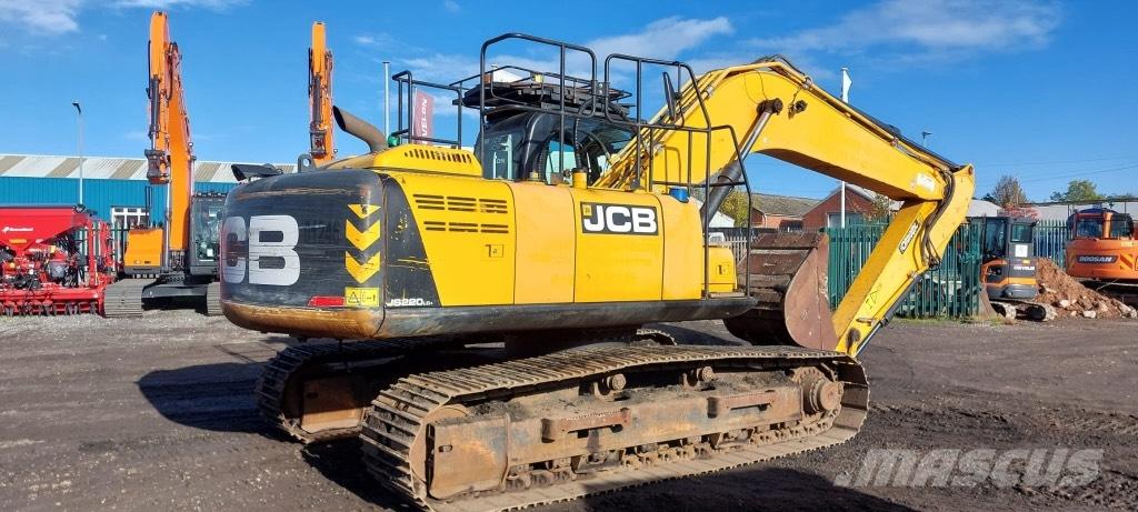 JCB Misc Supp Lánctalpas kotrók