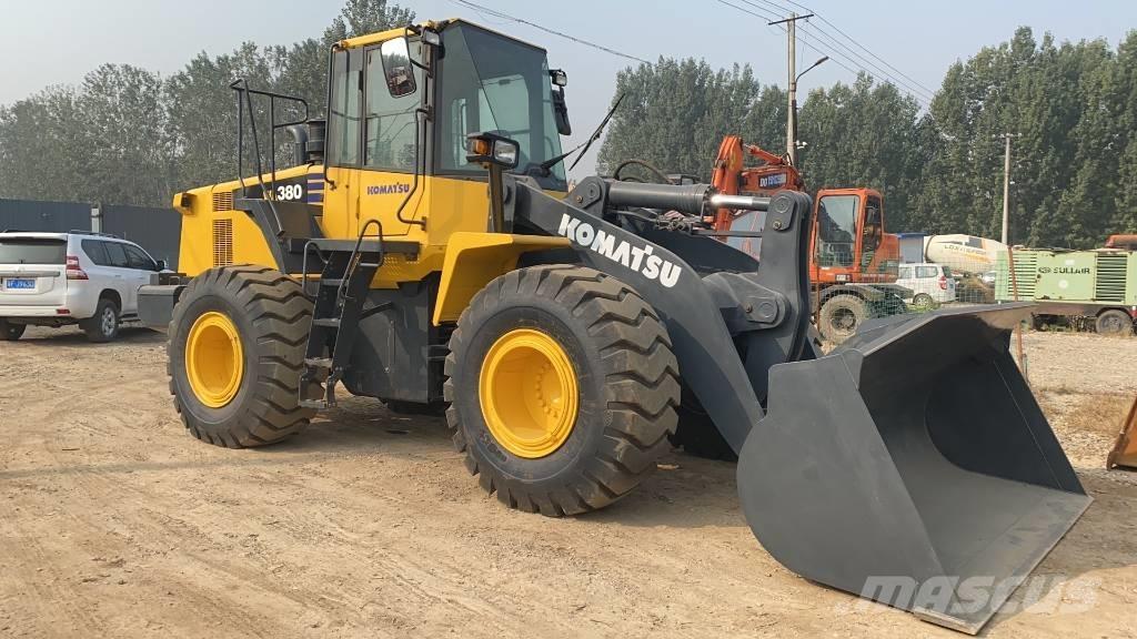 Komatsu WA 380-6 Gumikerekes homlokrakodók