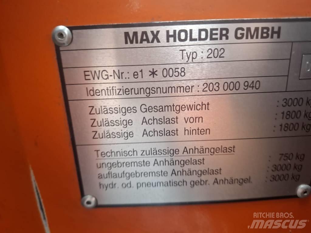 Holder C 345 Gumikerekes homlokrakodók