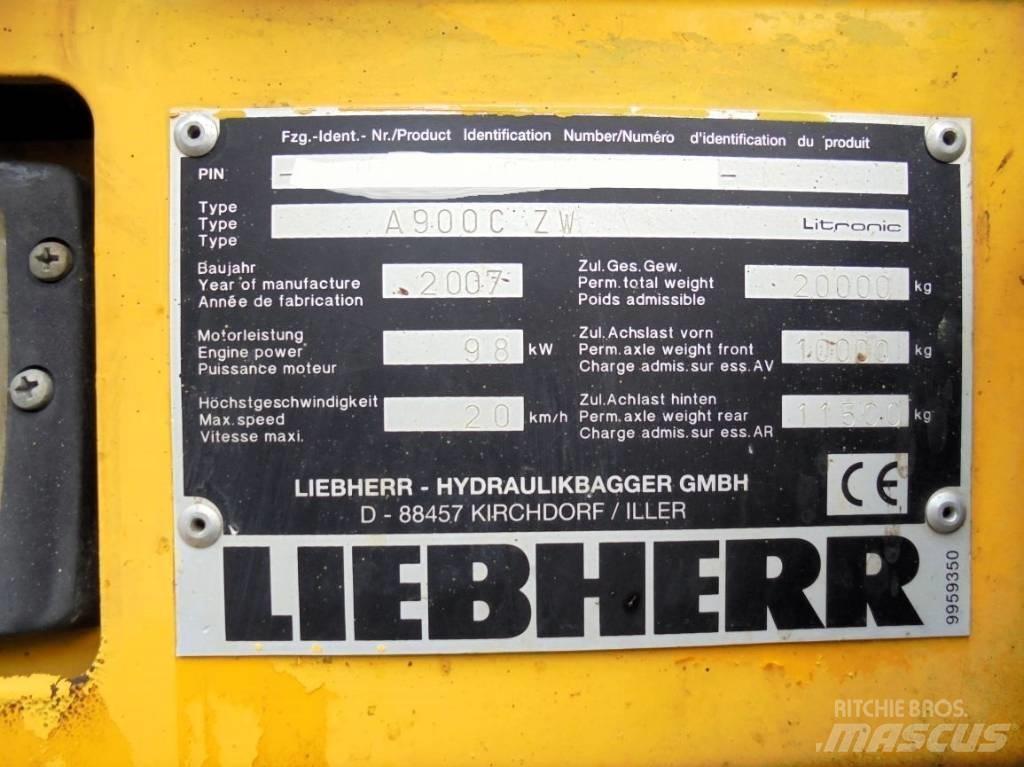 Liebherr A 900 C ZW Gumikerekes kotrók