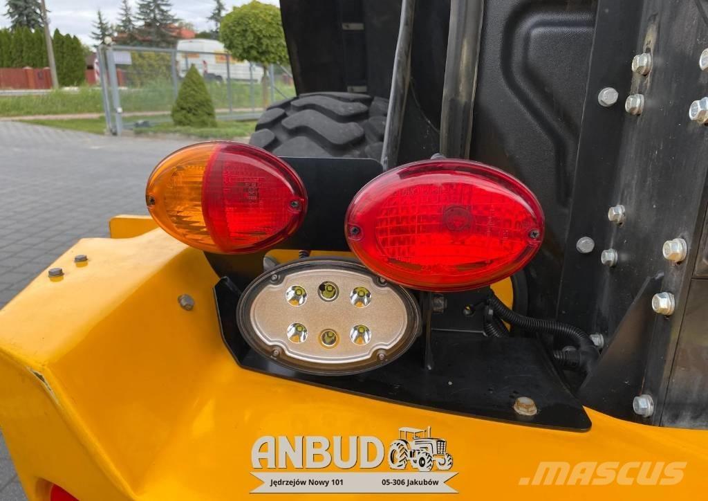 JCB 411 HT Gumikerekes homlokrakodók