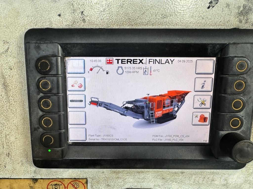 Terex Finlay J-1160 Mobil törőgépek