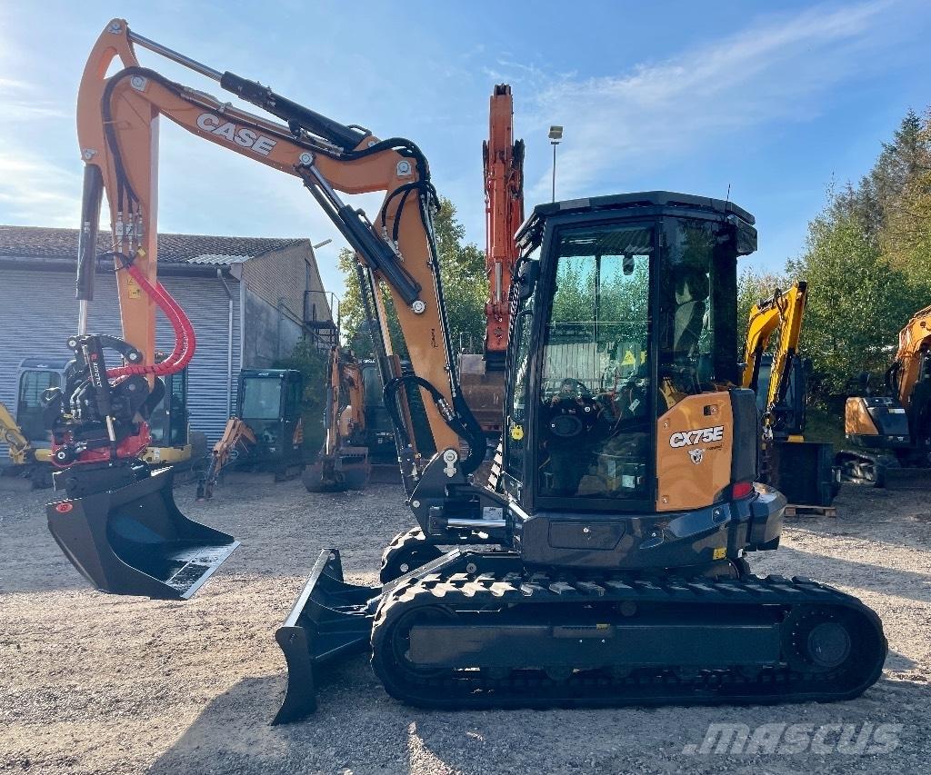 CASE CX 75 E 2PB Közepes (midi) kotrók 7 t - 12 t