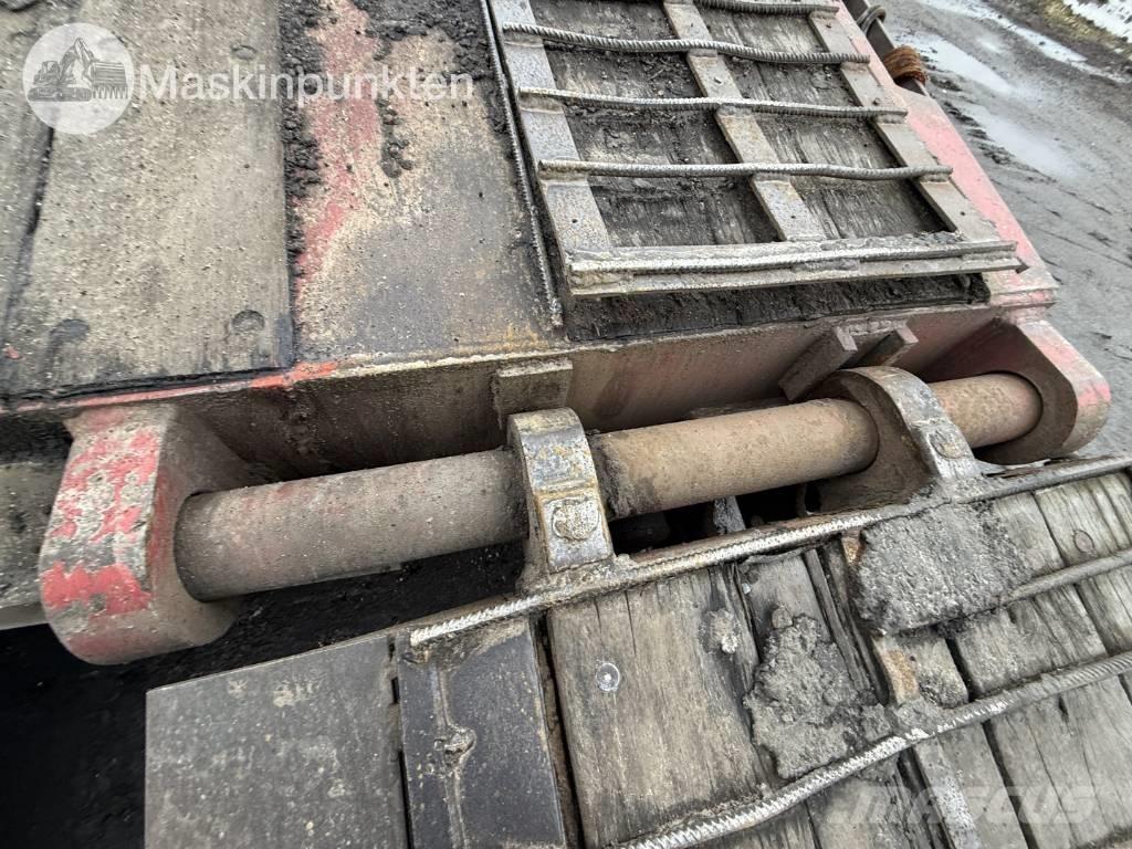 HRD HDA Maskinsläp Mélybölcsős