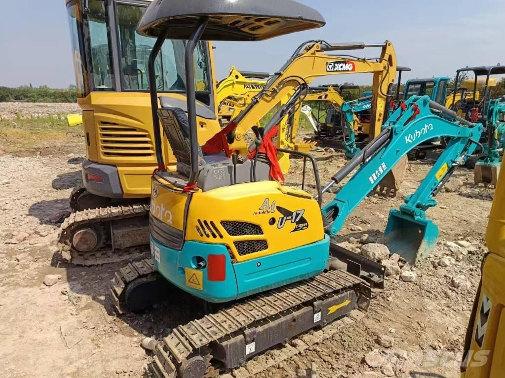 Kubota U 17 Mini kotrók < 7t