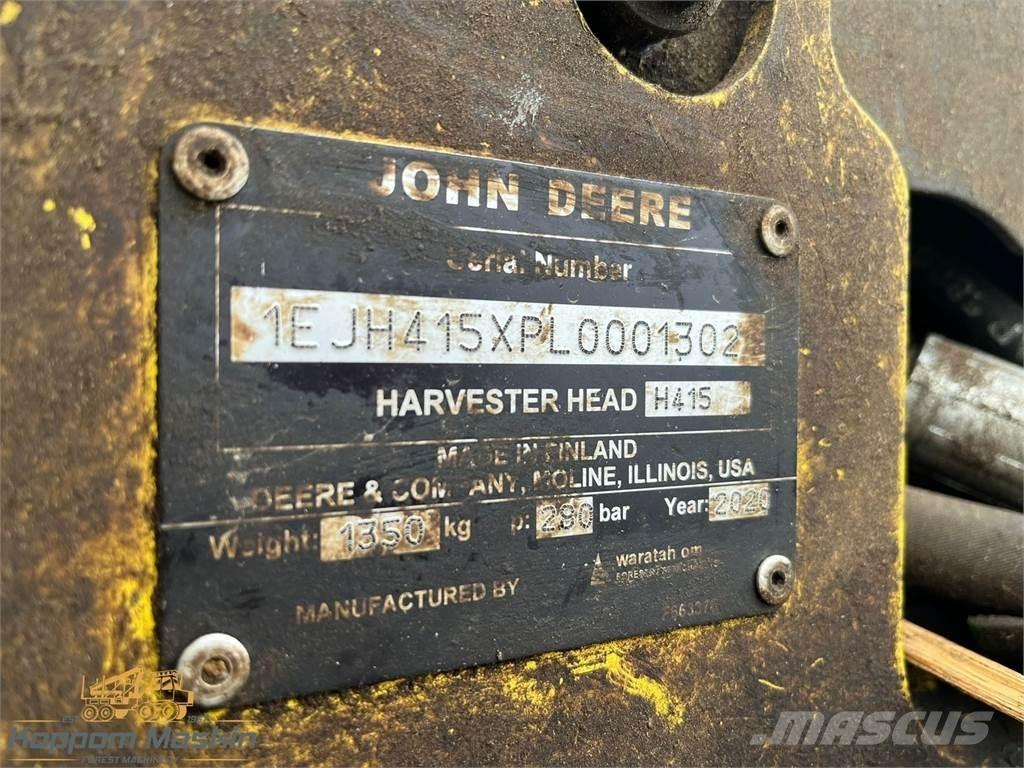 John Deere H415 Betakarító fejek