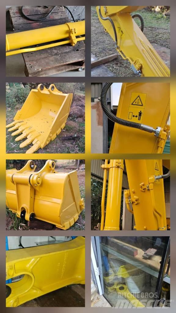 Komatsu PC210 Gémek és dipperek