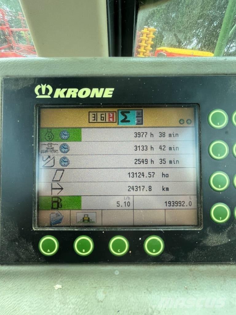 Krone Big X 500 Önjáró szecskázók