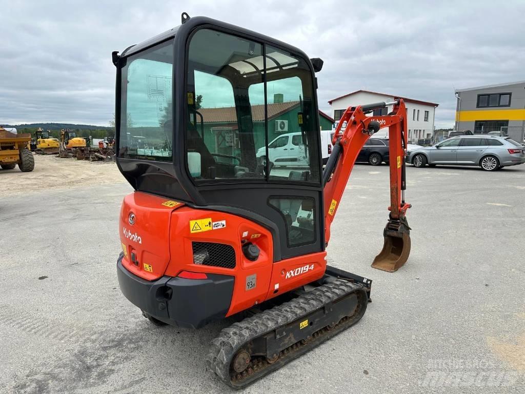 Kubota KX 019-4 Mini kotrók < 7t