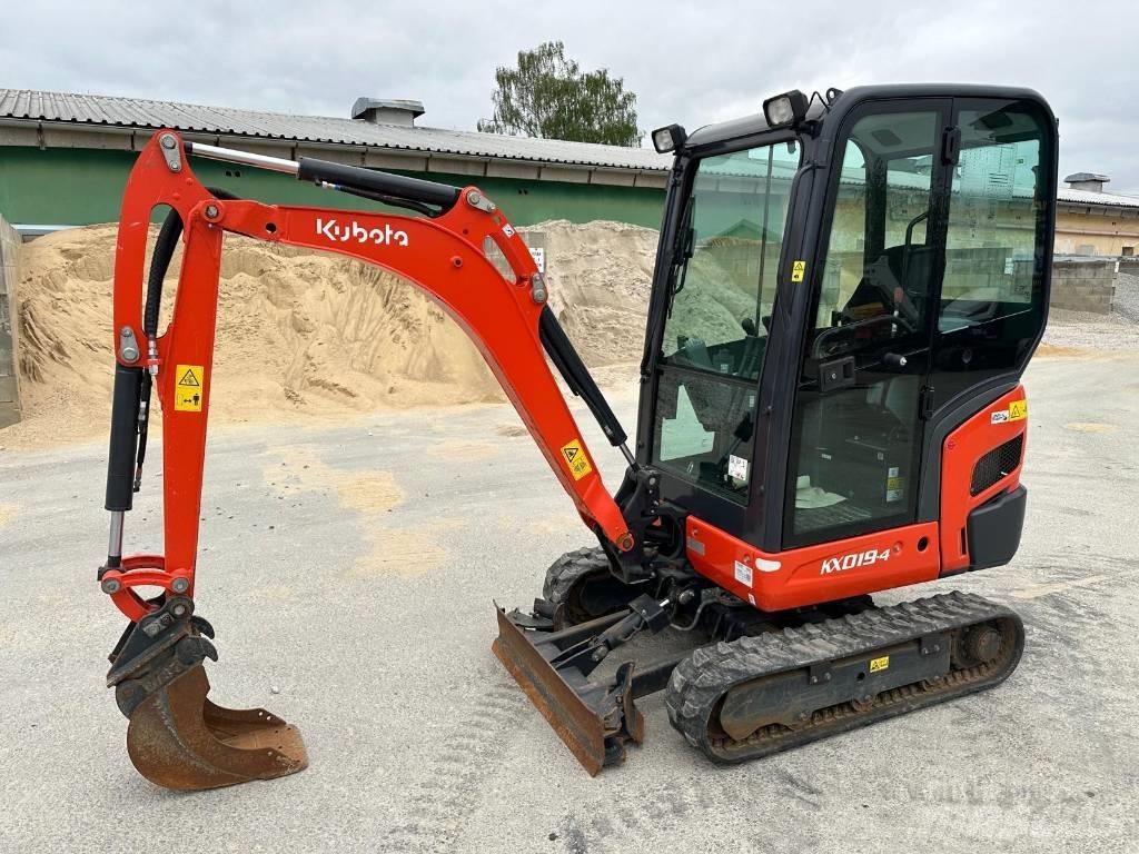 Kubota KX 019-4 Mini kotrók < 7t