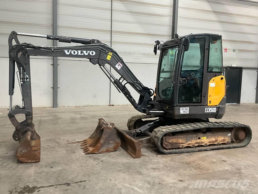 Volvo ECR 50 D Mini kotrók < 7t