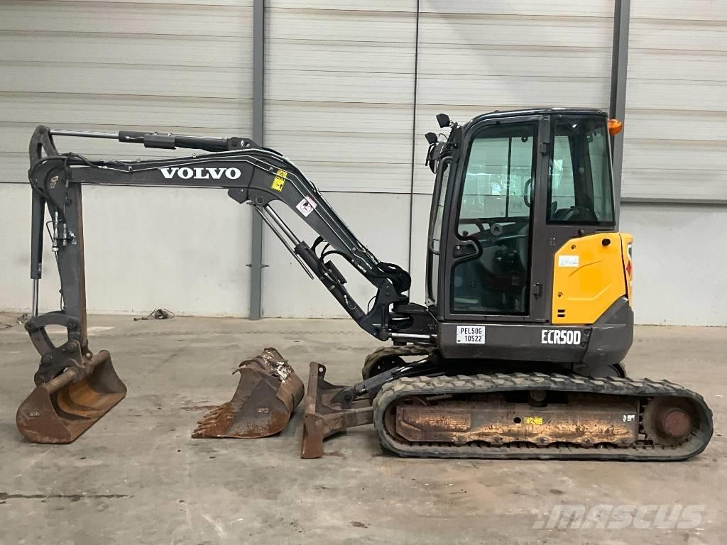 Volvo ECR 50 D Mini kotrók < 7t