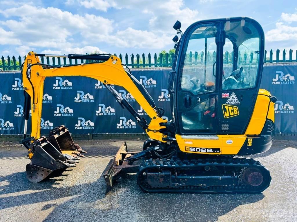 JCB 8026 CTS Mini kotrók < 7t