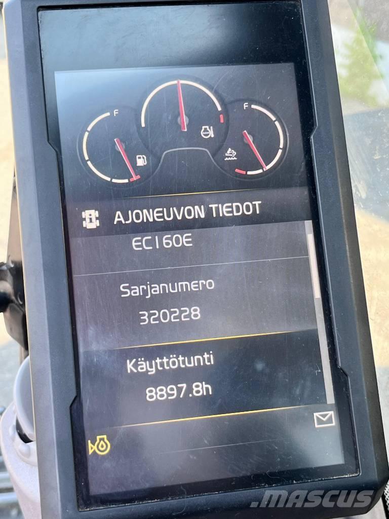 Volvo EC 160 EL Lánctalpas kotrók