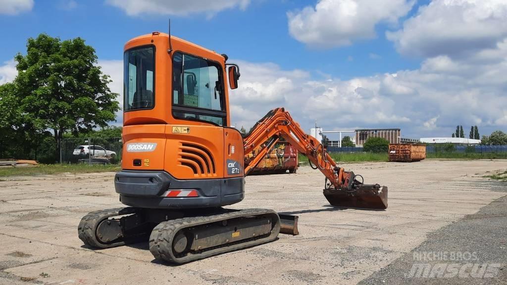 Doosan DX 27 Z Mini kotrók < 7t