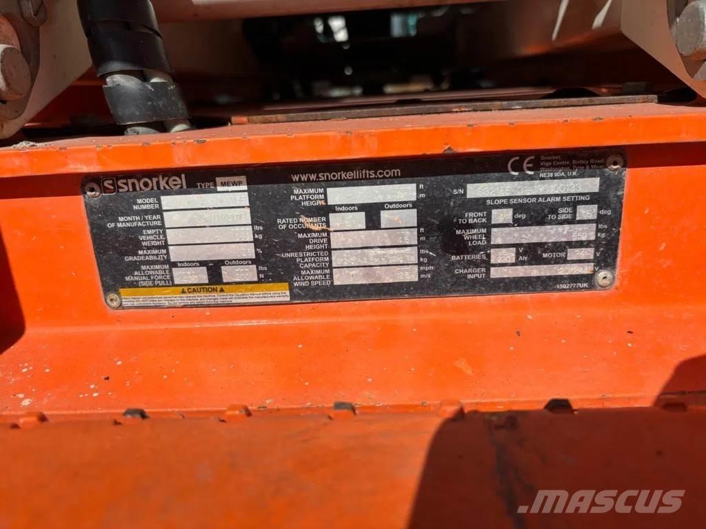 Snorkel S3215E Ollós emelők