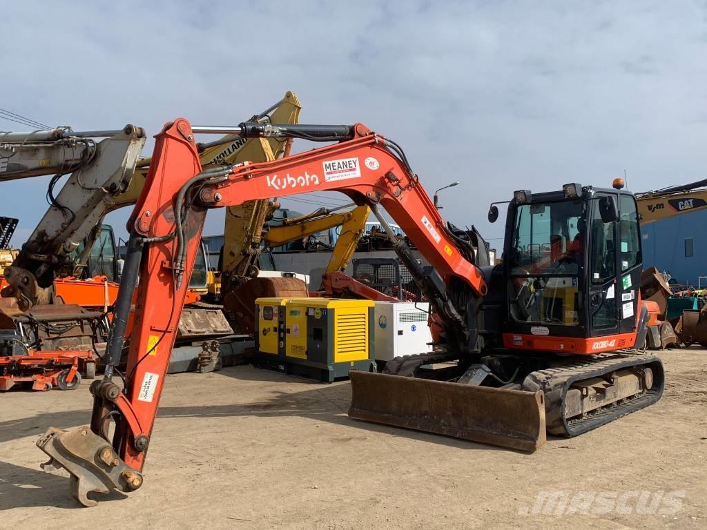 Kubota KX 080-4A Közepes (midi) kotrók 7 t - 12 t