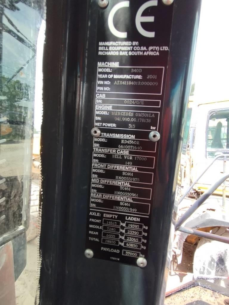 Bell B 40 D Csuklósdömperek