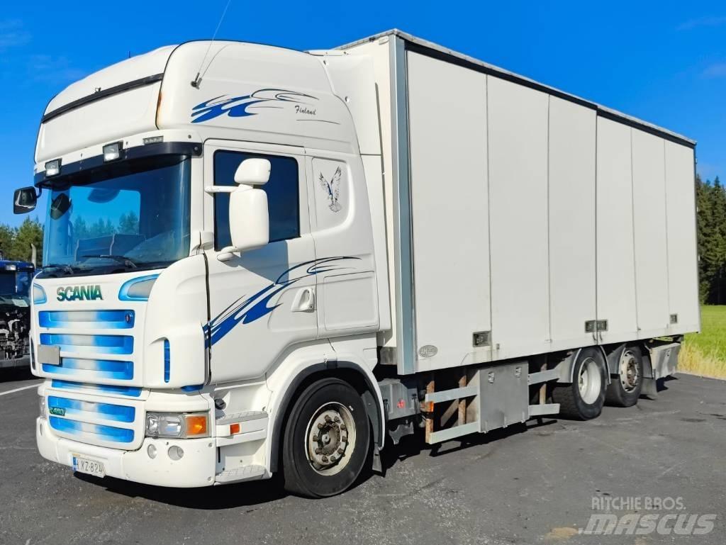 Scania R 480 Dobozos teherautók