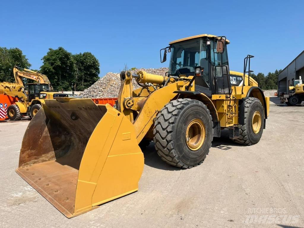 CAT 972 H Gumikerekes homlokrakodók
