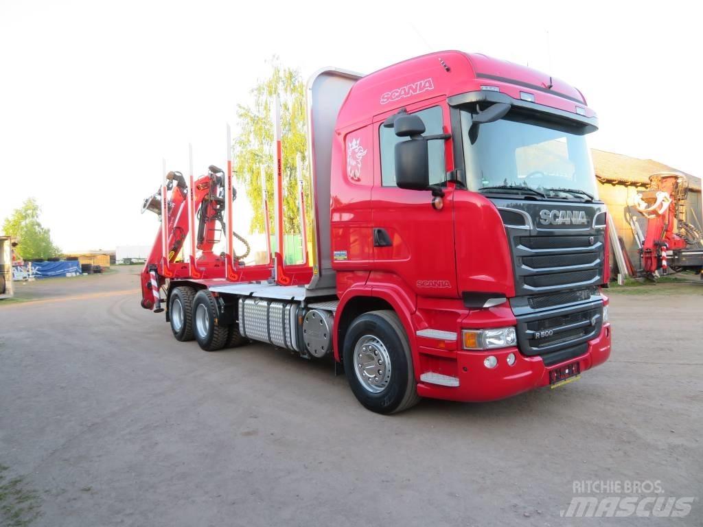 Scania R 500 Rönkszállító teherautók