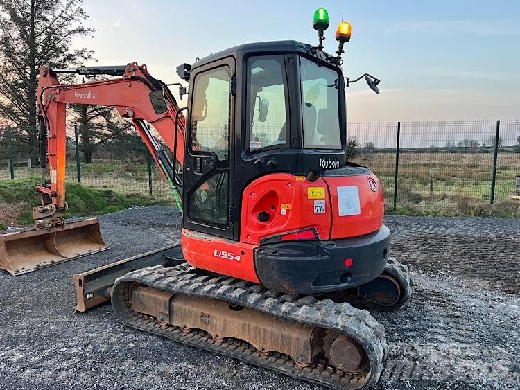 Kubota U55-4 Mini kotrók < 7t