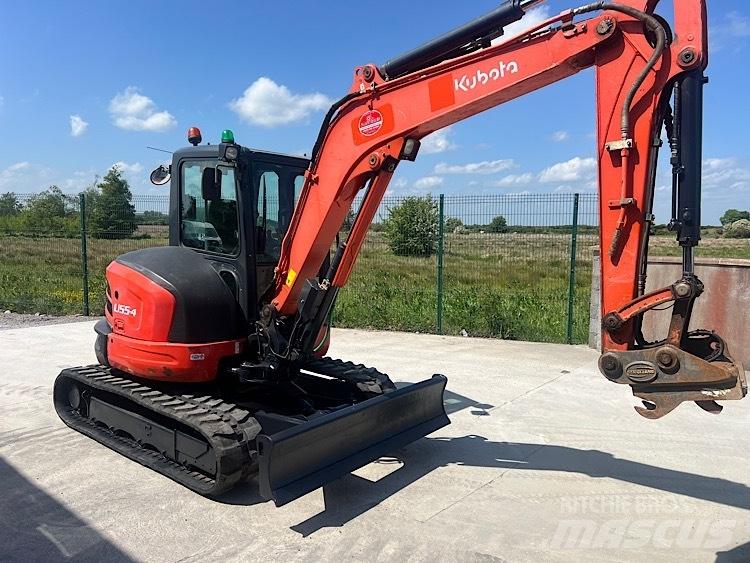 Kubota U55-4 Mini kotrók < 7t