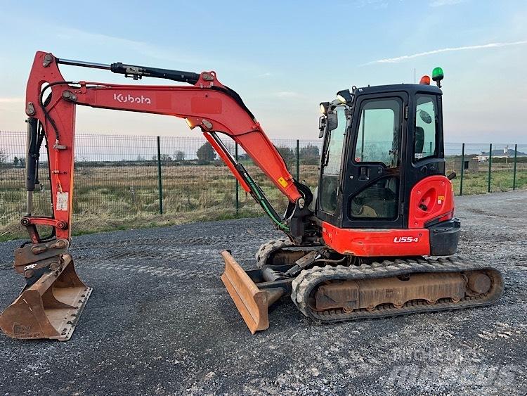 Kubota U55-4 Mini kotrók < 7t