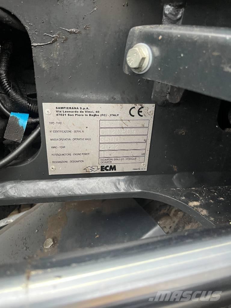 ECM 35 ZT Mini kotrók < 7t