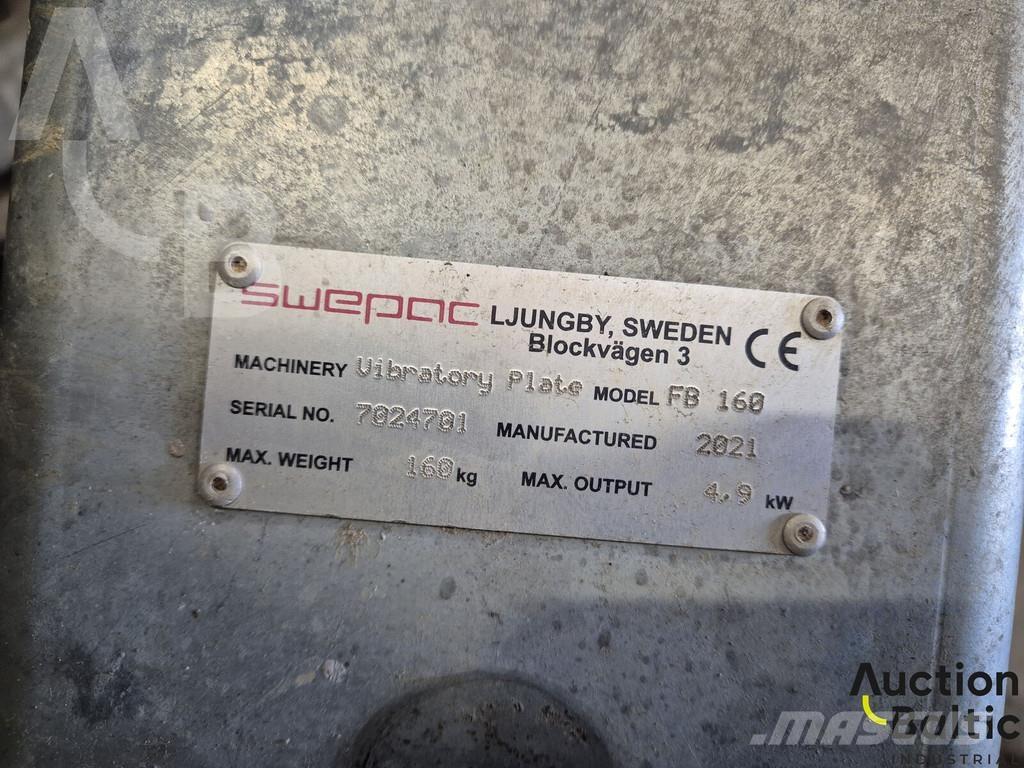 Swepac FB 160 Vibrátorok