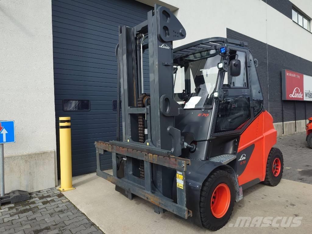 Linde E 70/1279 Elektromos targoncák