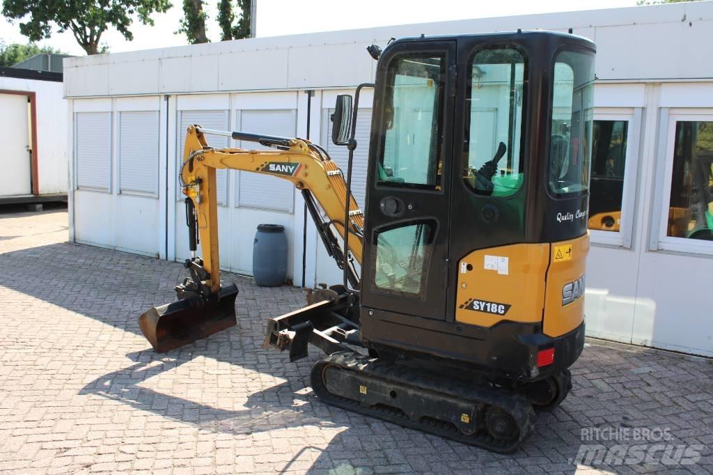 Sany SY 18 C Mini kotrók < 7t
